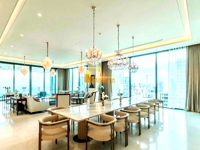 Condos for rent Bangkok : The Residence at Sindhorn Kempinski | Luxurious 4 Bedroom Penthouse - BR60801SH
