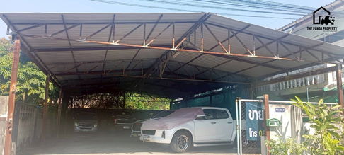 ที่ดิน พร้อมโกดัง หลังคาเต็มพื้นที่เหมาะเป็นอู่ซ่อมรถ