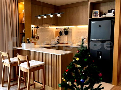 คอนโดให้เช่า : ▚ LE136ツ สำหรับเช่า The Nest Chula Samyan 1 Bed 38 ตร.ม.! 🏊 ห้องไซส์พิเศษ วิวสระน้ำ ชั้นไม่สูง (กันแผ่นดินไหว) 31k!