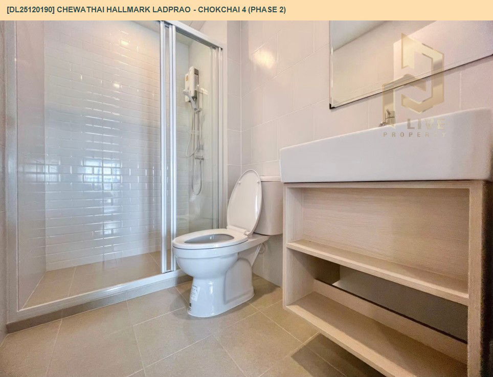 picture DL25120190 Condo for rent, Chewathai Hallmark Ladprao - Chokchai 4 (Phase 2) near -, ready to move in, call urgently 0638692663 LineID @897iyzll - 8/10