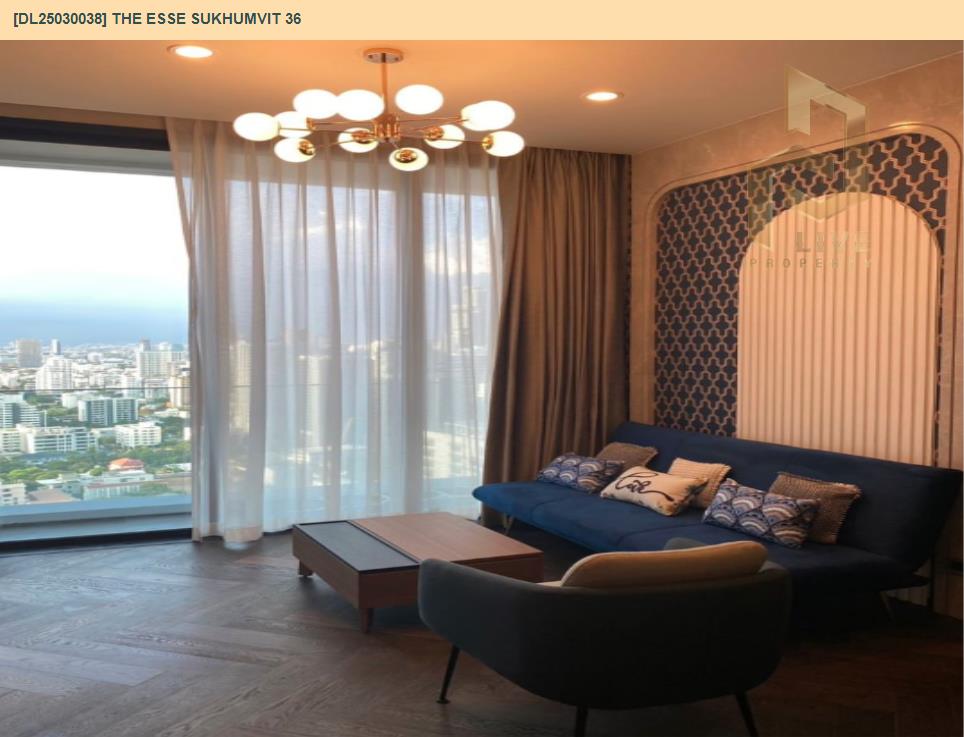 picture DL25030038 Condo for rent, THE ESSE Sukhumvit 36 near BTS Thong Lo, ready to move in, call urgently 0638692663 LineID @897iyzll - 4/6
