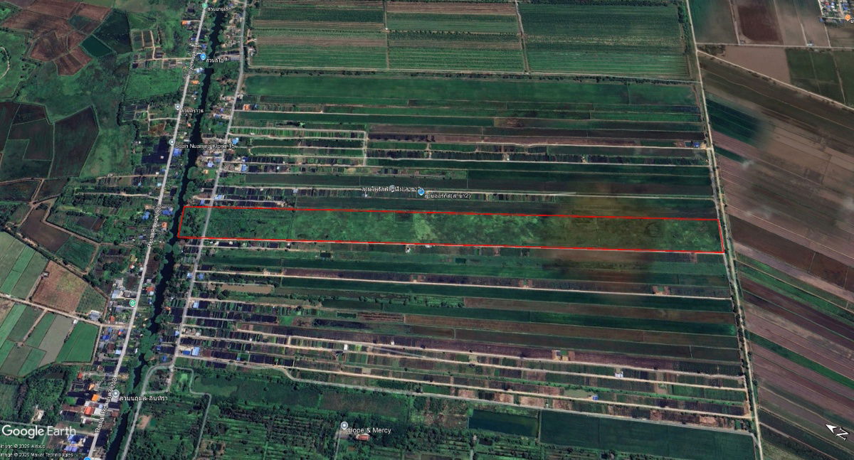 รูป ให้เช่าหรือแบ่งเช่าที่ดินย่าน “คลอง 15” จุดศูนย์กลางสวนไม้ดอก–ไม้ประดับของภาคกลาง - รูปที่ 3/11