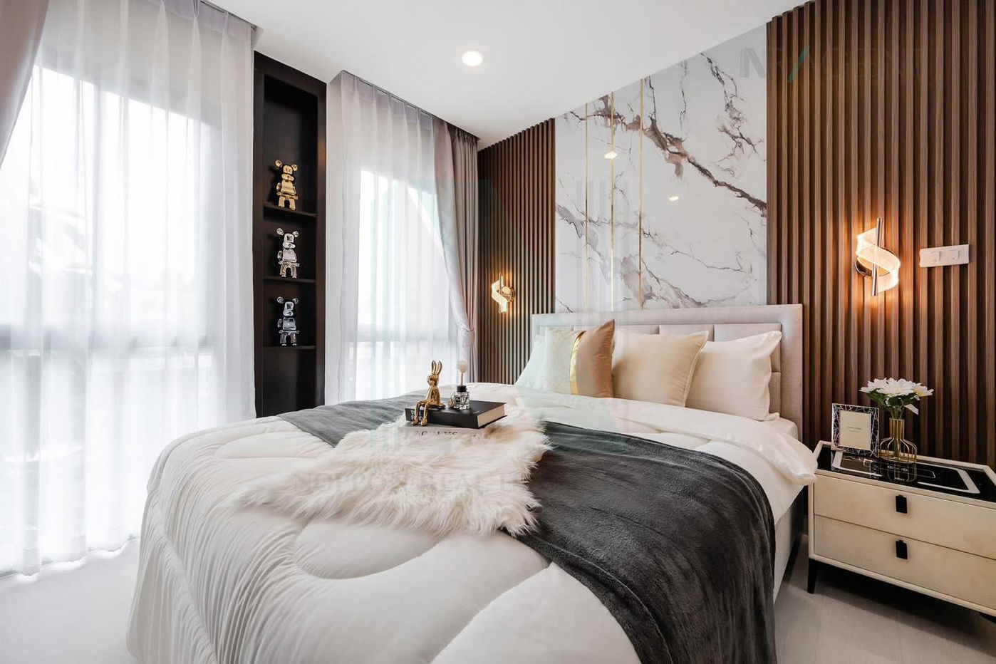 picture ðš For Sell Condo PARC EXO KASET-NAVAMINTRA Building A, Floor 2,1 bed room, Room size 33 sqm - 1/8