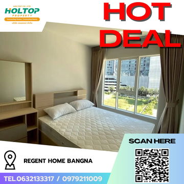 #R8069 🎉 091268 Condo for rent: Regent Home Bangna
