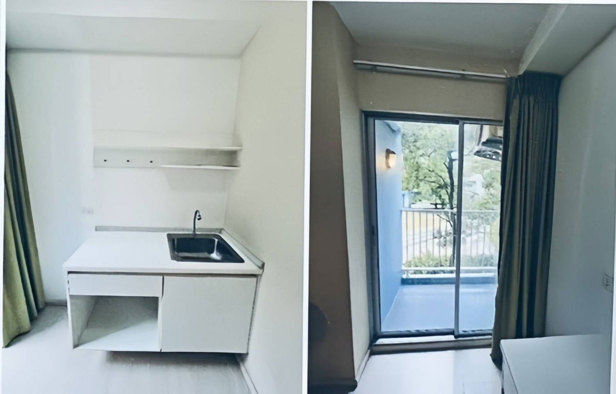 รูป P. พลัมคอนโดพาร์ครังสิตให้เช่า ราคาถูก กั้นห้องนอน ตกแต่งครบ ใกล้ม.กรุงเทพ 🔥 - รูปที่ 4/8