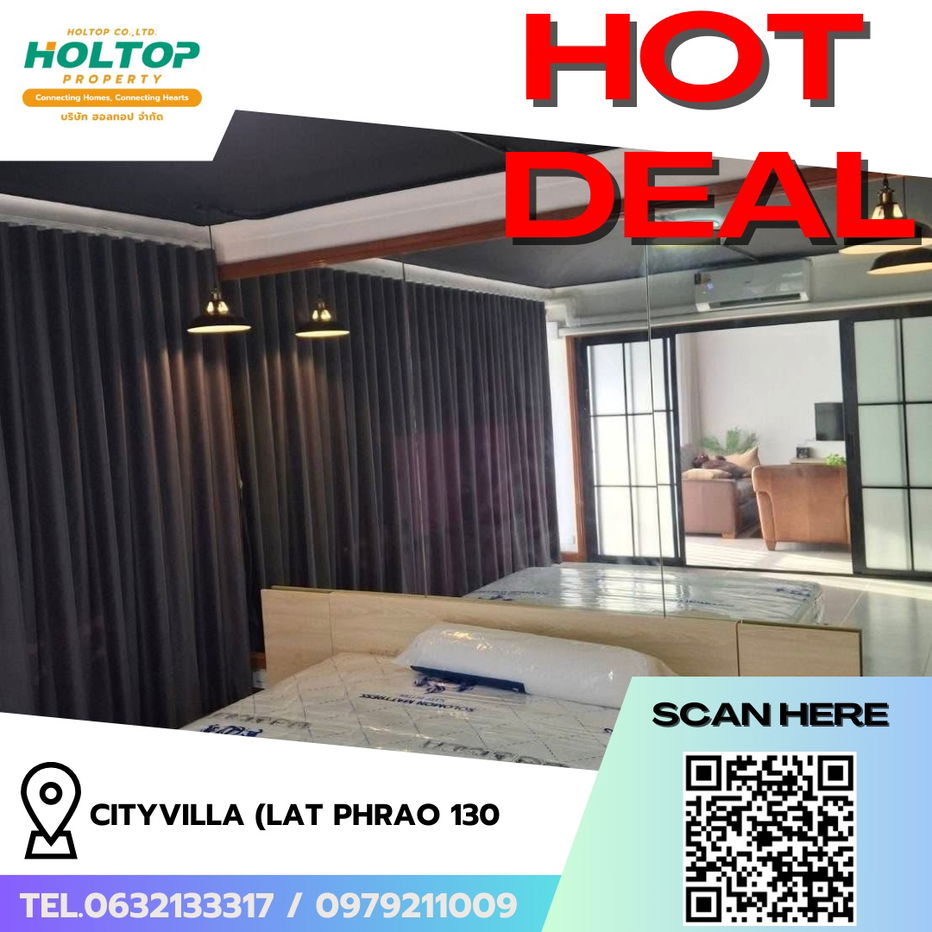 picture #R8092 🎉 091268 Condo for rent: cityvilla (Lat Phrao 130) - 1/16