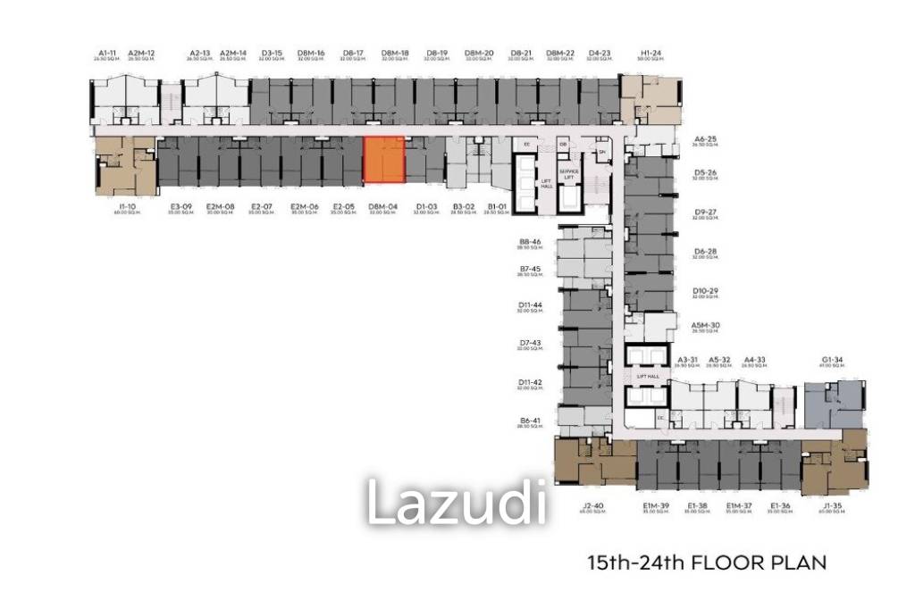 picture 1 Bedroom 1 Bathroom 32 SQ.M Life Rama4-Asoke - 6/6