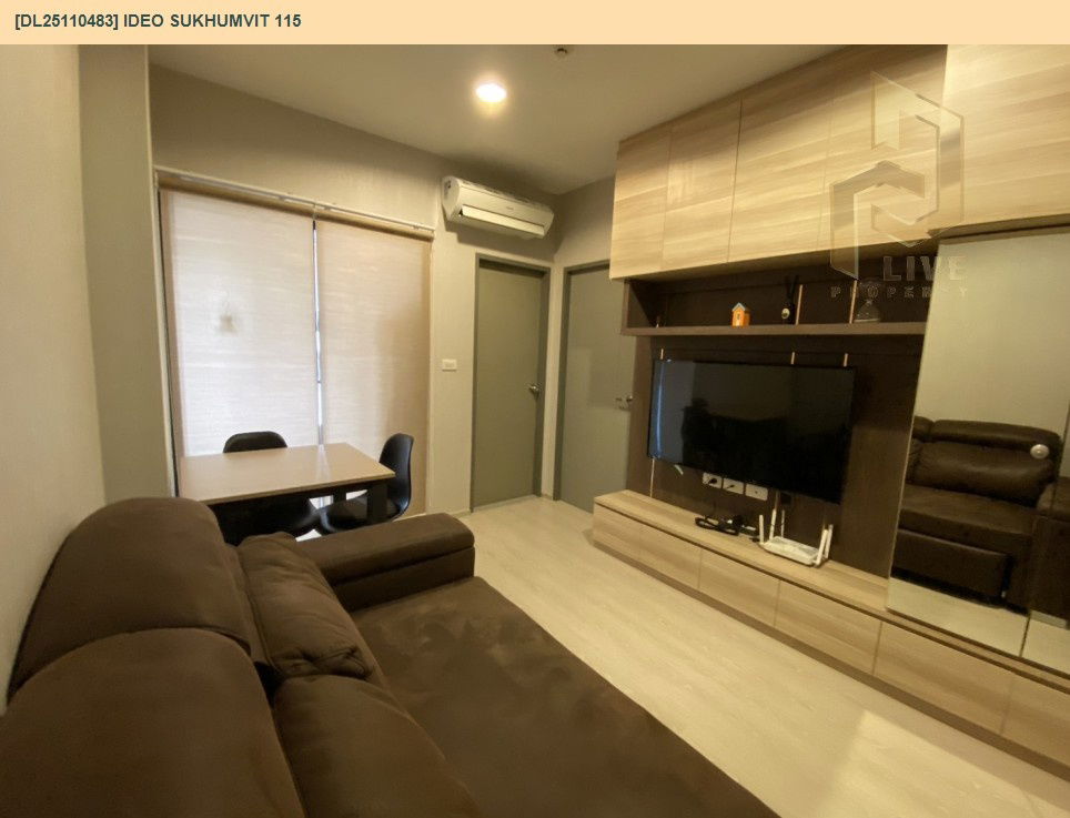 picture DL25110483 Condominium for rent, Ideo Sukhumvit 115 (IDEO Sukhumvit 115), ready to move in, call 0800343450LineID@655ebbvc - 2/9