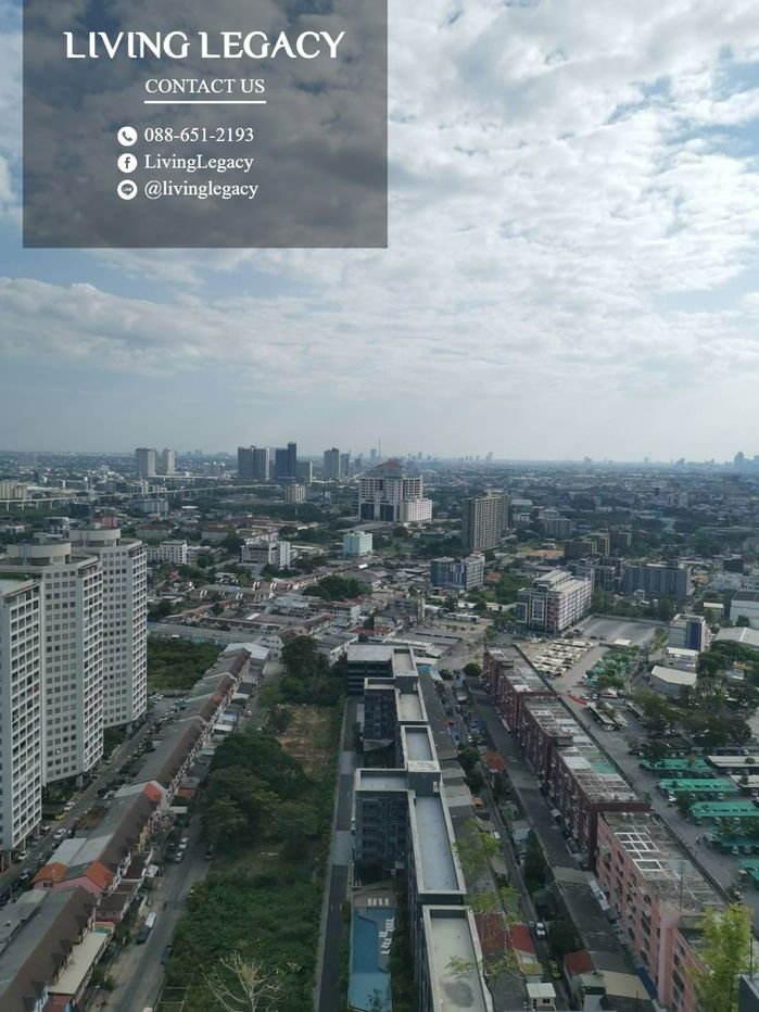 picture T6VU26 Condo For Rent Niche Mono Ramkhamhaeng 35 Sq.M. Floor 20 line id : @livinglegacy - 6/10