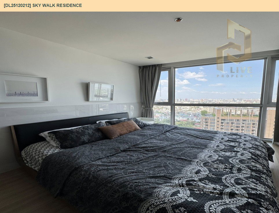 picture DL25120212 Condo for rent, Sky Walk Residence  near BTS Phra Khanong, ready to move in, call urgently 0638692663 LineID @162cjixi - 2/12