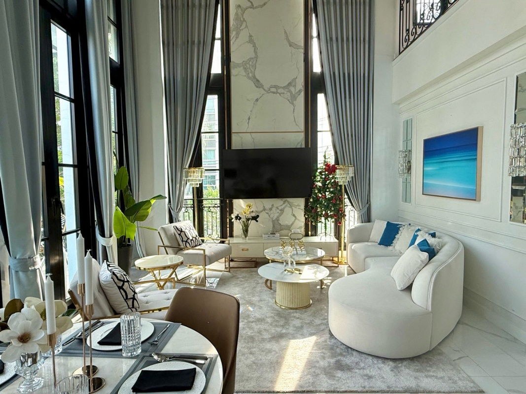 รูป 🏡 ให้เช่า! บ้านเดี่ยวสุดหรู 3 ชั้น – Maison Blanche (เมซอง บลองช) ✨ เดินเพียง 7 นาทีถึง BTS เอกมัย / ทำออฟฟิศได้ - รูปที่ 2/16