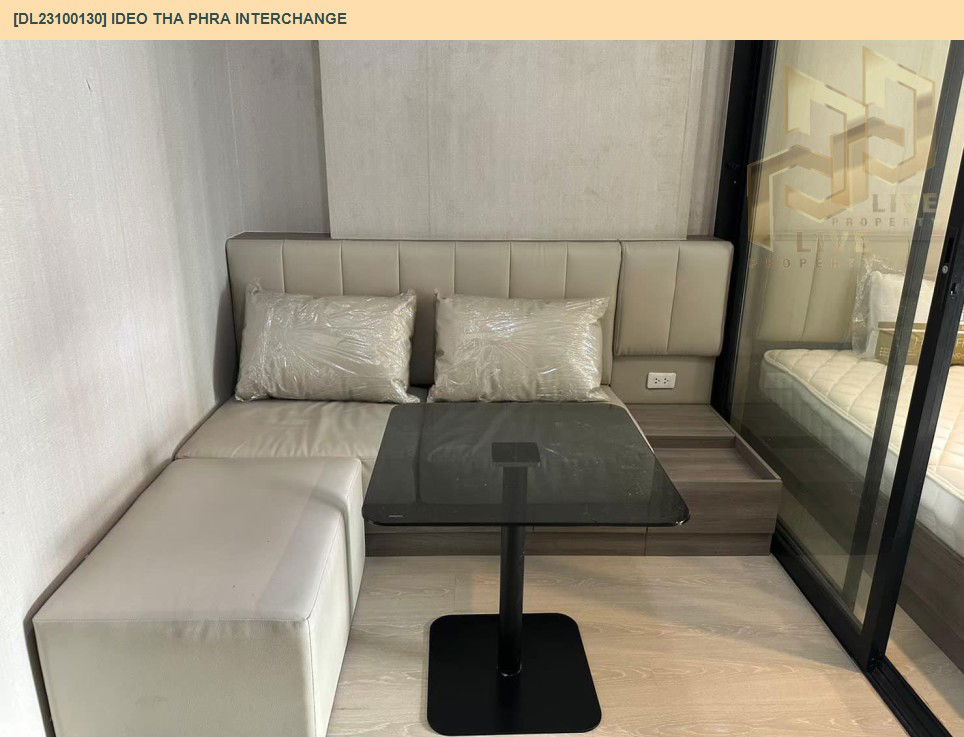 picture DL23100130 Condo for rent, IDEO Tha Phra Interchange near MRT ท่าพระ, ready to move in, call urgently 0638692663 LineID @897iyzll - 3/6