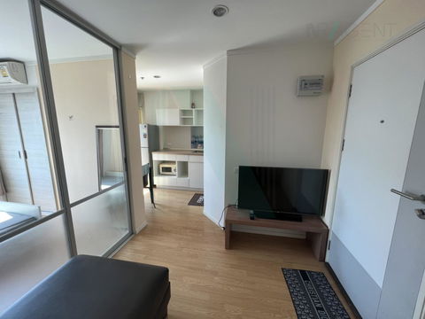 For Rent Condo LUMPINI PLACE SRINAKARIN - HUAMAK STATION Building B, Floor 23,1 bed room, Room size 27 sqm