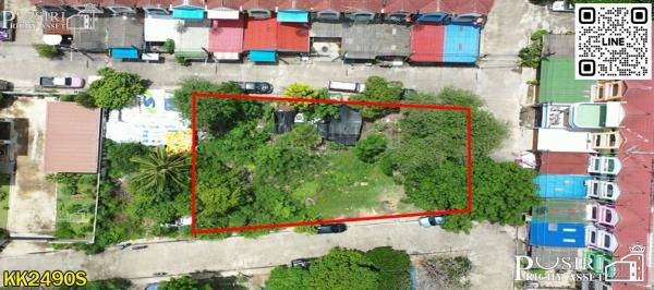 รูป ที่สวยปลูกบ้าน/โกดังขนาดเล็ก 186.6 วา สะดวกติดถนน 3 ด้าน ในซอยค่ายกำแพงเพชร ใกล้เศรษฐกิจ และ พุทธสาคร - รูปที่ 2/5