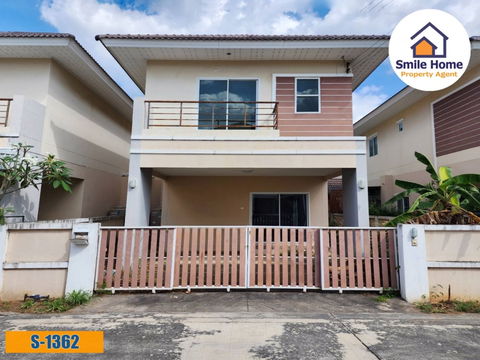 ขายบ้านแฝด หมู่บ้านมณีรินทร์วิลเลจ หนองมน ชลบุรี ราคาถูก