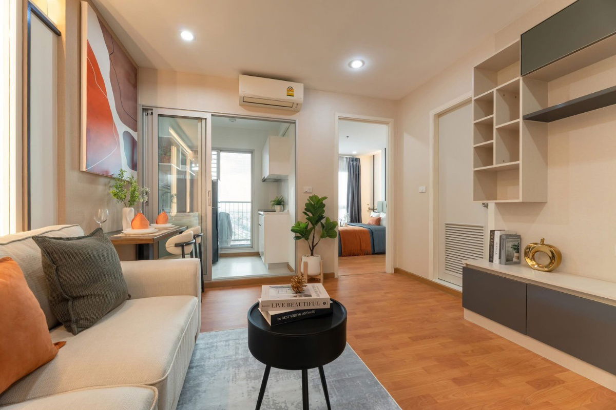 รูป ห้องใหม่ 35 ตรม ตกแต่งหรู หิ้วกระเป๋าเข้าอยู่ได้เลยยย ผ่อนเพียง 8,xxx บาททท - รูปที่ 11/18