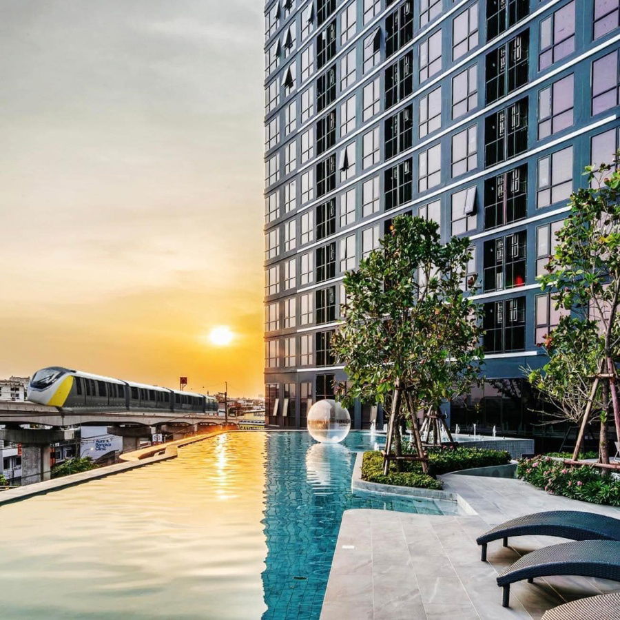 picture MRT Bangkapi 300 m. Price 13,500 Baht Condo The Origin Ladprao-Bangkapi ( Rental ) - 5/6