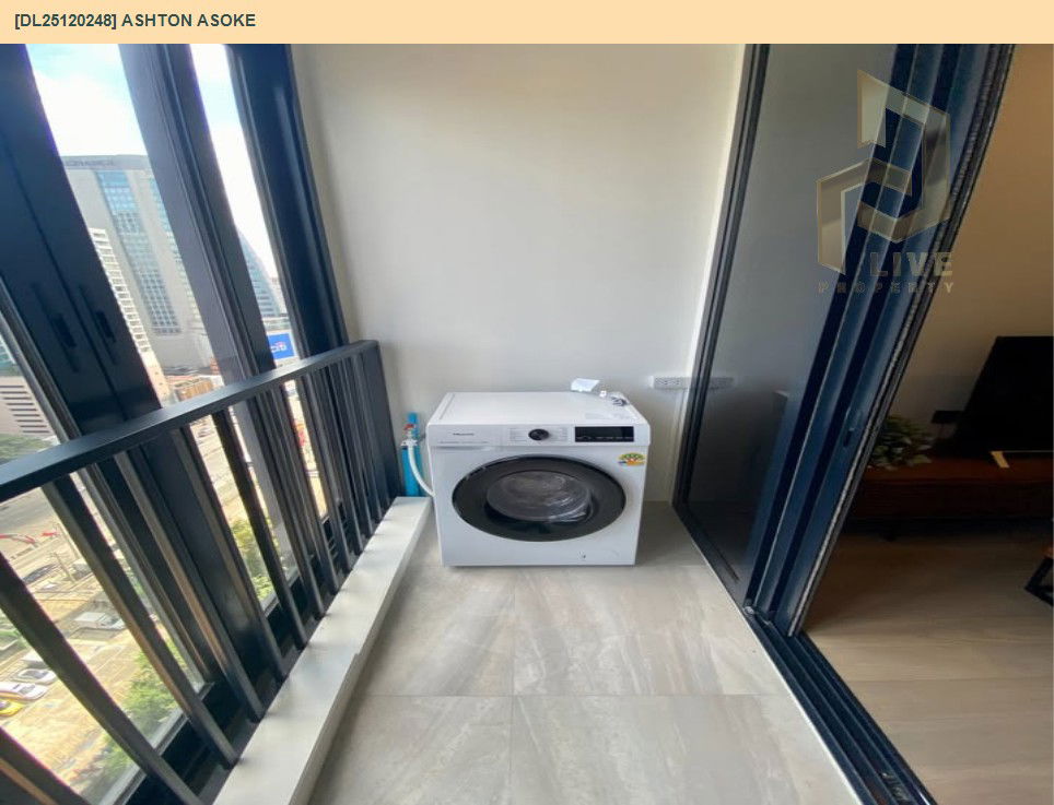 รูป DL25120248 ให้เช่าคอนโด แอชตัน อโศก (Ashton Asoke) ใกล้ MRT สุขุมวิท พร้อมเข้าอยู่ โทรด่วน 0800343450 LineID @655ebbvc - รูปที่ 8/8