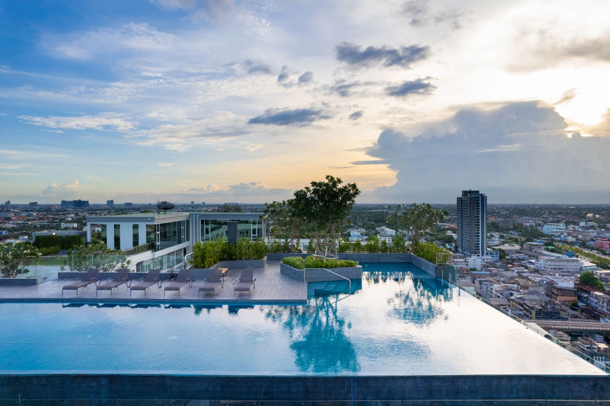 รูป คอนโดห้องมุม 2 ห้องนอน 2 ห้องน้ำ ใกล้ศิริราช MRTไฟฉาย MRTสายสีน้ำเงิน ตกแต่งครบ ผ่อนตรงเจ้าของได้ - รูปที่ 17/20