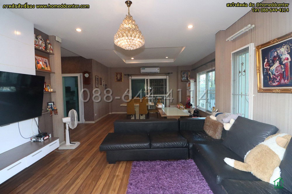 picture Corner Single-Detached Home in Ratchapruek Village, Ramkhamhaeng–Suwinthawong (Min Buri), Near Orange & Pink MRT Lines, Under 5 Million Baht - 10/27