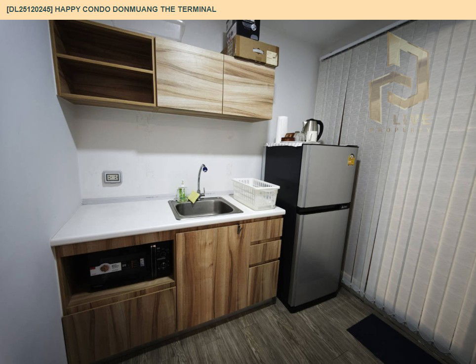 รูป DL25120245 ให้เช่าคอนโด แฮปปี้ คอนโด ดอนเมือง เดอะ เทอมินอล (Happy Condo Donmuang The Terminal) ใกล้ - พร้อมเข้าอยู่ โทรด่วน 0614453194 LineID @162cjixi - รูปที่ 5/6