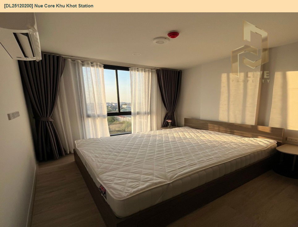 picture DL25120200 Condo for rent, Nue Core Khu Khot Station near BTS Khu Khot, ready to move in, call urgently 0638692663 LineID @897iyzll - 2/10