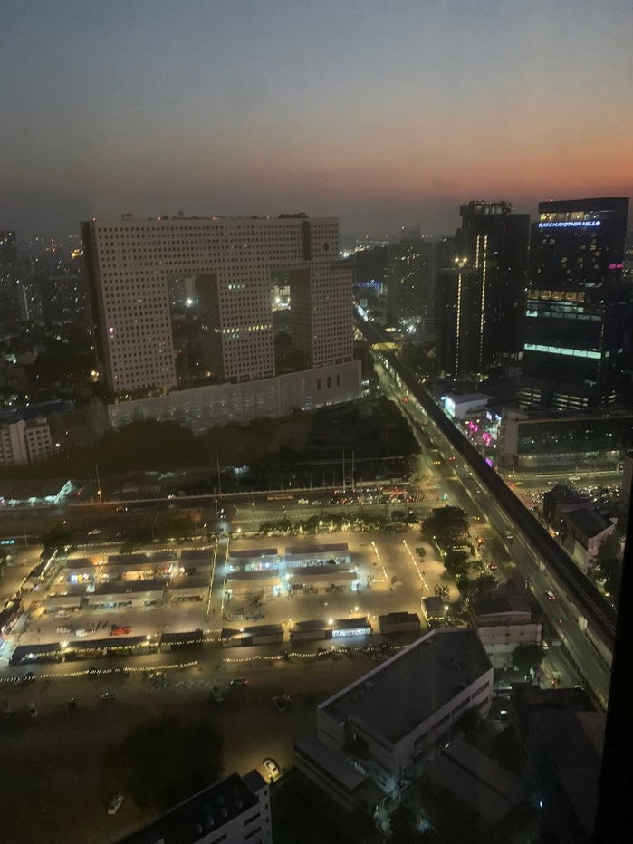 รูป 🏤Condo Mazarine ratchayothin Room size 26sq m., 35th floor(High Rise!!) 🚄BTS 0 m. (Ratchayothin station) - รูปที่ 8/8