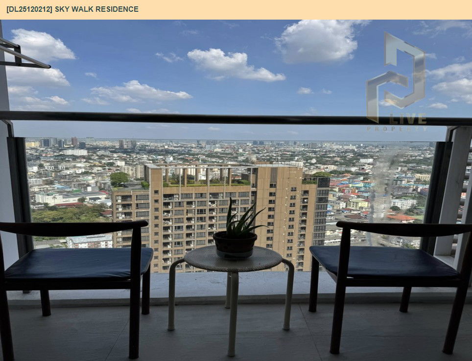 picture DL25120212 Condo for rent, Sky Walk Residence  near BTS Phra Khanong, ready to move in, call urgently 0638692663 LineID @162cjixi - 5/12