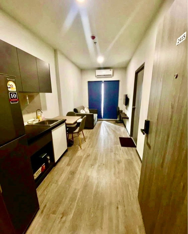 รูป code : E200 ให้เช่าคอนโด ริชพอยท์ @ BTS วุฒากาศ | ชั้น 24 ห้องใหม่ วิวทิศตะวันออกเฉียงเหนือ ติด BTS 0 เมตร พร้อมเข้าอยู่ 1 ธ.ค. 68 - รูปที่ 5/7