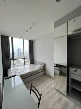 ให้เช่า คอนโด นิช ไพรด์ เตาปูน 1-bed ขนาด 28 ตร.ม. ชั้น17 (มีเครื่องซักผ้า) 🆔 line: ey_annie