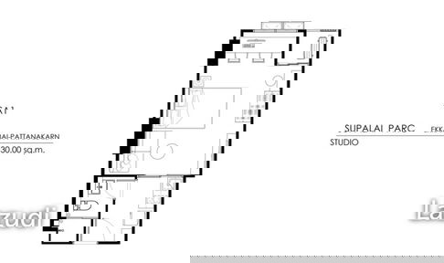 1 Bed 30 SQ.M Supalai PARC Ekkamai-Pattanakarn