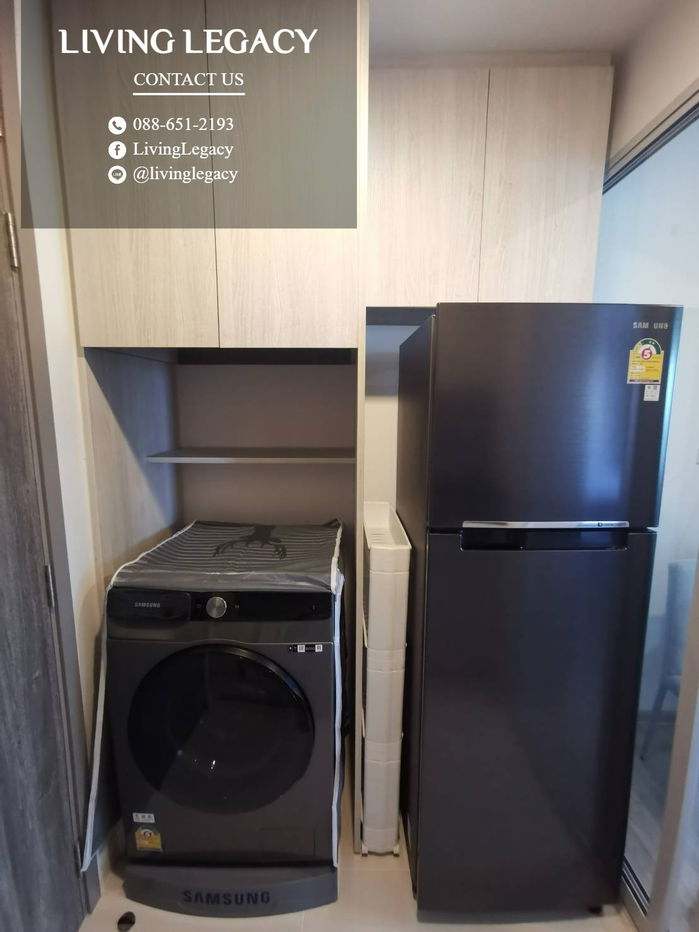 picture T6VU26 Condo For Rent Niche Mono Ramkhamhaeng 35 Sq.M. Floor 20 line id : @livinglegacy - 9/10