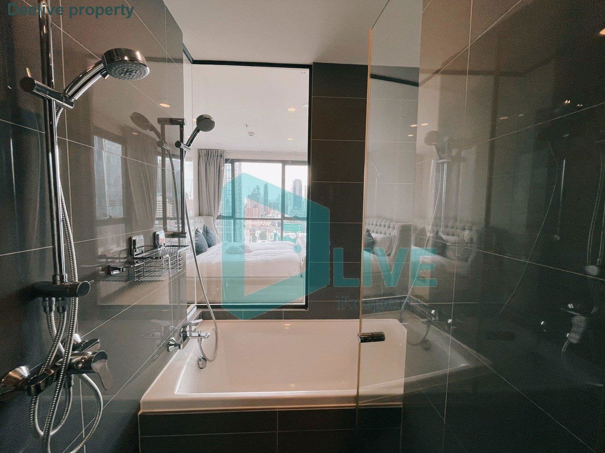 picture DL101594 Condo for rent, Q Chidlom - Phetchaburi near BTS Chit Lom, ready to move in, call urgently 0638692663 LineID @655ebbvc - 9/10