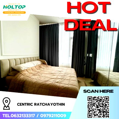 Condos for rent : #R8073 🎉 091268 Condo for rent at Centric Ratchayothin