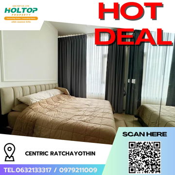 #R8073 🎉 091268 Condo for rent at Centric Ratchayothin