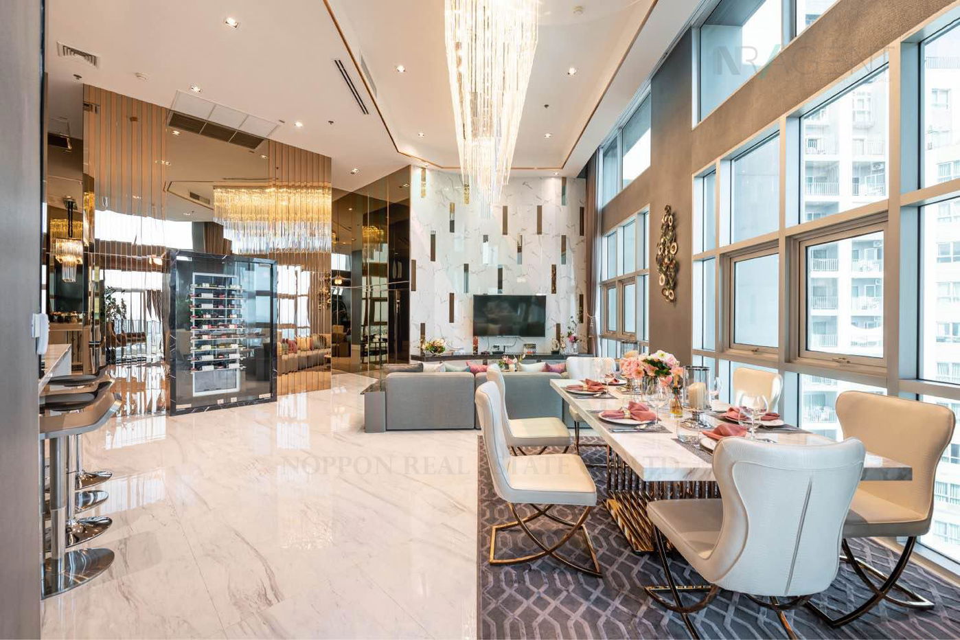 picture 🚩 For Sell Condo BELLE GRAND RAMA 9 (BELLE AVENUE) Building B1, Floor 36,2 bed room, Room size 178 sqm - 4/8