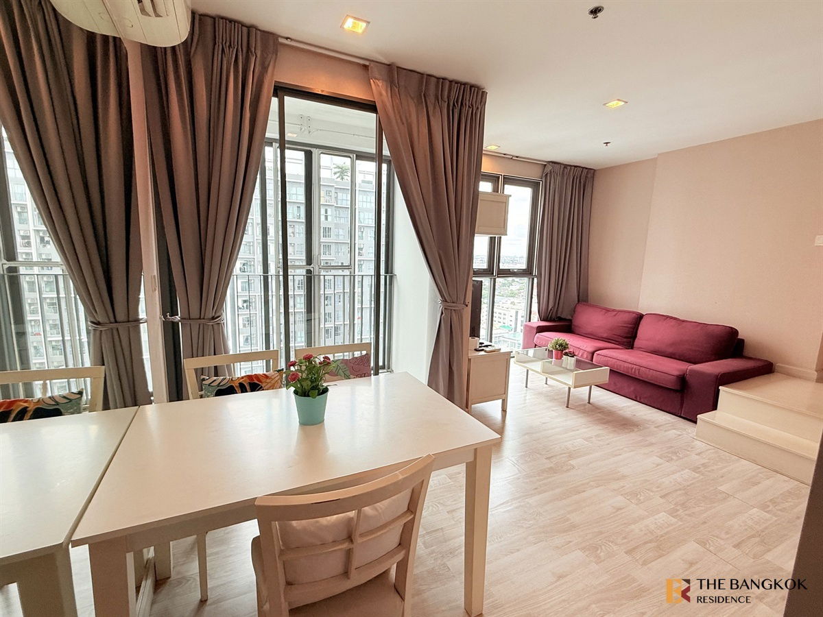 รูป Ideo Mobi Sukhumvit 81💫 Duplex 2 นอน เฟอร์ครบ สภาพดี ✨ ใกล้ BTS อ่อนนุช - รูปที่ 2/8