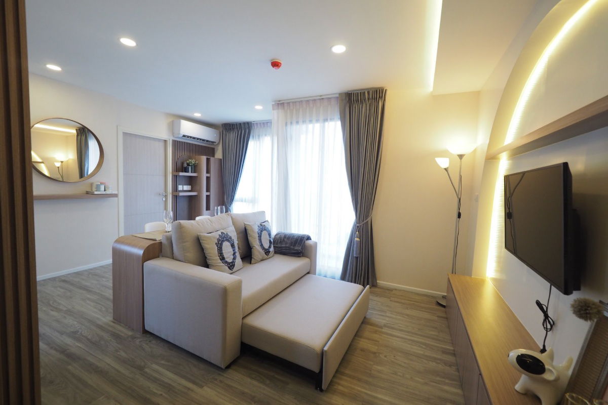 picture BTS On Nut 1.2 km. Shuttle van service Price 25,000 Baht Condo IKON Sukhumvit 77 ( Rental ) - 4/16