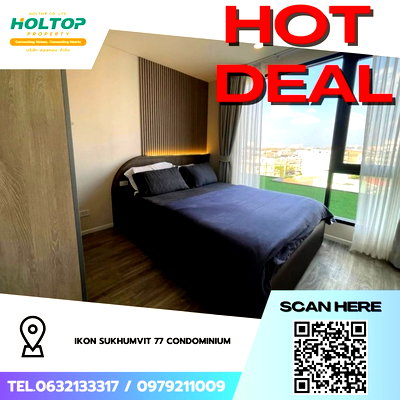 Condos for rent : #Z3546💥 081268 🔥Condo for rent: IKON SUKHUMVIT 77 CONDOMINIUM