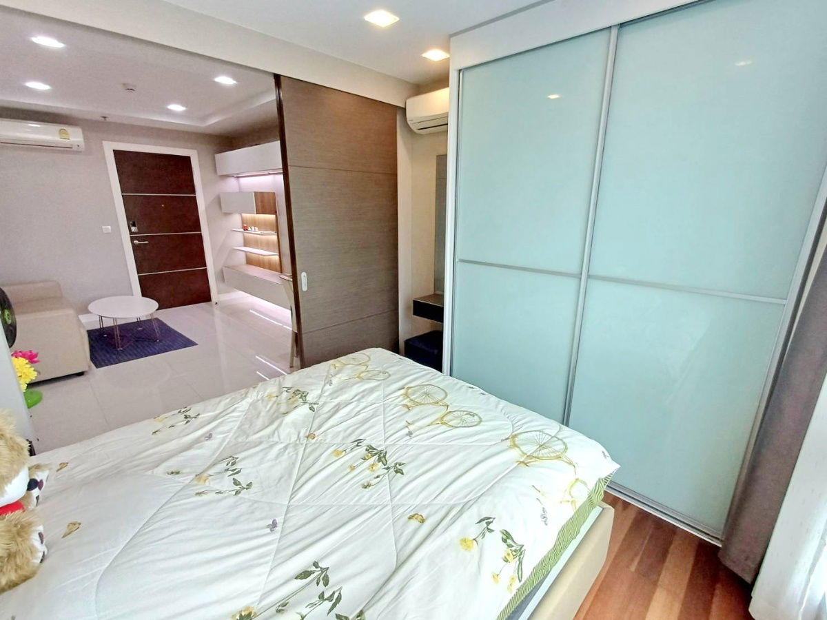 picture For rent 1 bedroom 7th Fl, pool view, The Metropolis Samrong Interchange. 1 min to BTS Samrong Station - 15/28