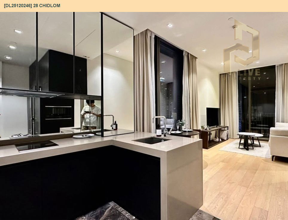 picture DL25120246 Condo for rent, 28 Chidlom near BTS Chit Lom, ready to move in, call urgently 0638692663 LineID @534wlwof - 13/13