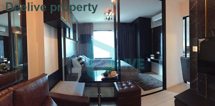 picture DL004954 Condo for rent, Life Asoke - Rama 9 near MRT พระราม 9, ready to move in, call urgently 0638692663 LineID @534wlwof - 3/8