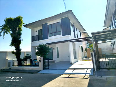 บ้านแฝด ม.กรุงเทพสุวรรณภูมิ : บ้านแฝด ลาดกระบัง หลวงแพ่ง หมู่บ้านโมดิวิลล่า บ้านหลังมุม วิวดี ใกล้สุวรรณภูมิ นัดชม/จอง 085-318-6868