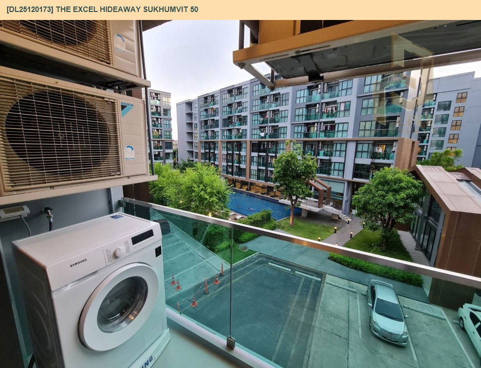รูป DL25120173 ให้เช่าคอนโด ดิ เอ็กซ์เซล ไฮด์ อะเวย์ สุขุมวิท 50 (The Excel Hideaway Sukhumvit 50) ใกล้ BTS อ่อนนุช พร้อมเข้าอยู่ โทรด่วน 0800343450 LineID @655ebbvc - รูปที่ 8/8