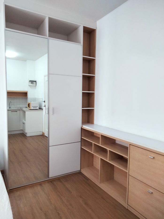 รูป ปล่อยเช่า มายคอนโด ลาดพร้าว27 ห้องมุม พร้อมเฟอร์เครื่องใช้ไฟฟ้าครบ ชั้น 6 ห้องสตูดิโอ เดินไปMRTลาดพร้าว และรถไฟฟ้าสายเหลืองสถานีลาดพร้าวได้ - รูปที่ 4/9