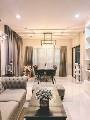 picture FOR SELL Burasiri Wongwaen - Onnut / 3 bedrooms 3 bathrooms / 50 Sqw. 165 Sqm. **6.99 MB** Beautiful house. - 11/14