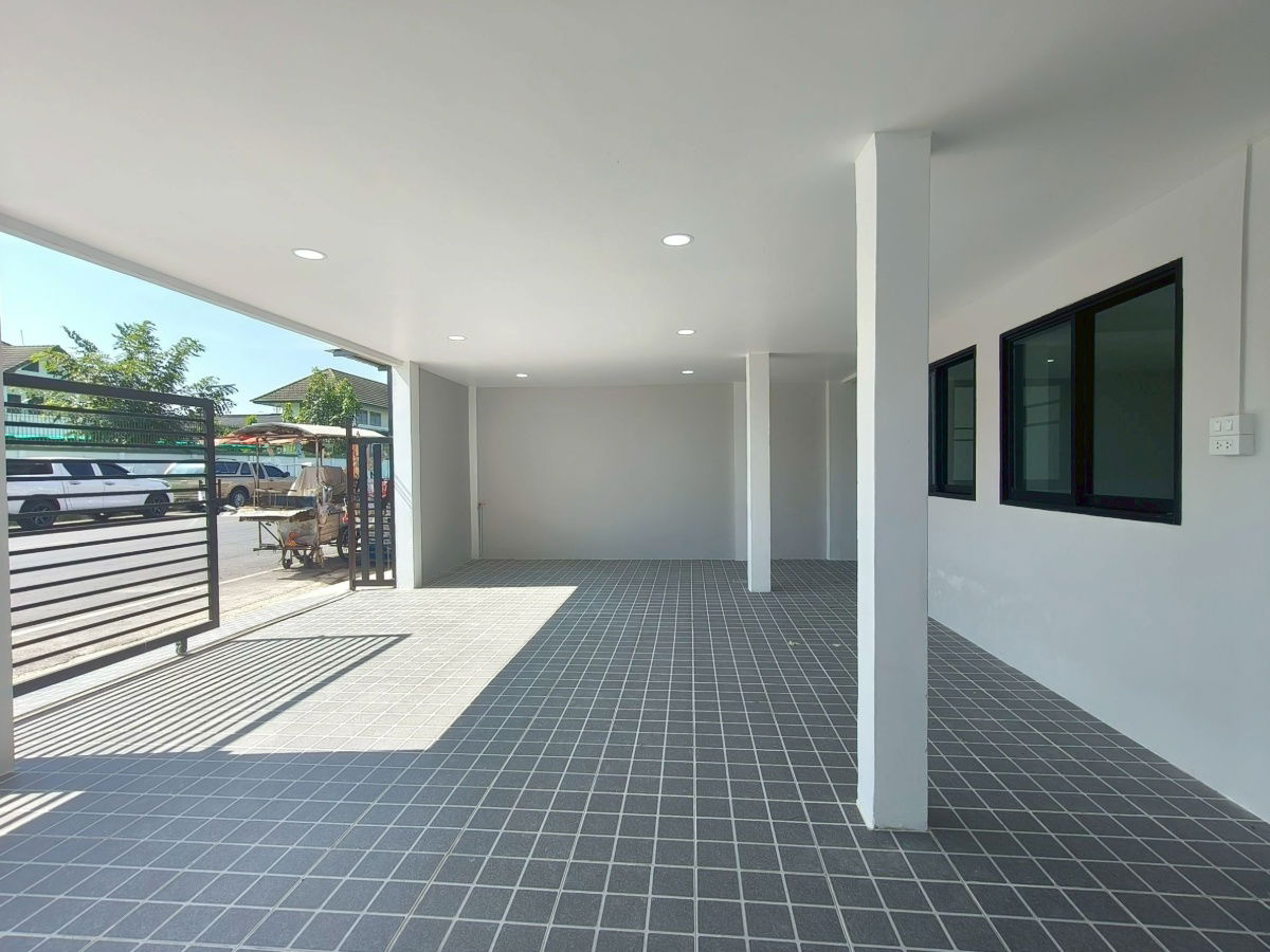 รูป บ้านเดี่ยว ลำลูกกา ธัญบุรี ปทุมธานี หมู่บ้านอยู่เจริญ1 ทำเลติดถนน  นัดชมบ้าน 085-318-6868 คุณวา - รูปที่ 7/27