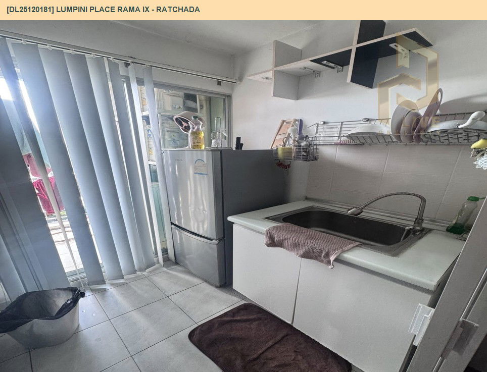 picture DL25120181 Condo for rent, Lumpini Place Rama IX - Ratchada near MRT พระราม 9, ready to move in, call urgently 0638692663 LineID @897iyzll - 10/10