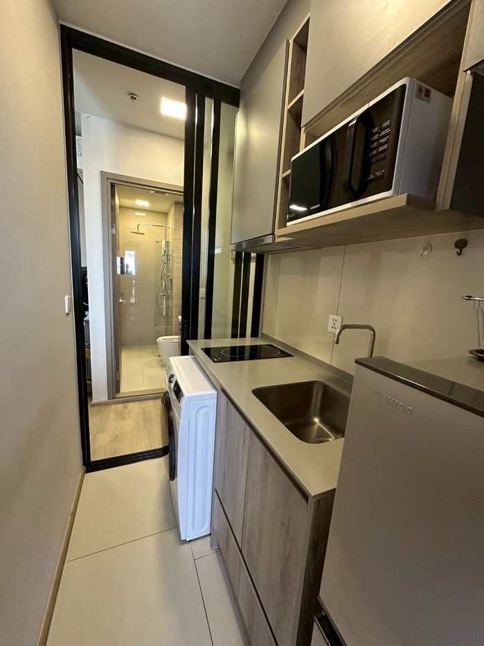picture T104 Condo for rent, The Privacy Taopoon, very beautiful room, fully furnished, near MRT, with washing machine. - 10/14
