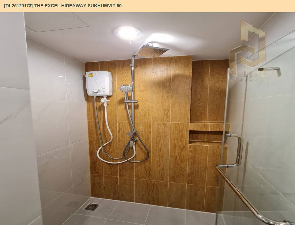 รูป DL25120173 ให้เช่าคอนโด ดิ เอ็กซ์เซล ไฮด์ อะเวย์ สุขุมวิท 50 (The Excel Hideaway Sukhumvit 50) ใกล้ BTS อ่อนนุช พร้อมเข้าอยู่ โทรด่วน 0800343450 LineID @655ebbvc - รูปที่ 7/8